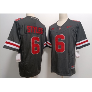 Men's Ohio State Buckeyes #6 Sonny Styles Black FUSE College Football Jersey