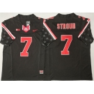 Men's Ohio State Buckeyes #7 C.J. Stroud Black 2025 F.U.S.E. Limited Stitched Jersey