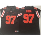 Ohio State Buckeyes #97 Joey Bosa Black Shadow Nike College Football Jersey