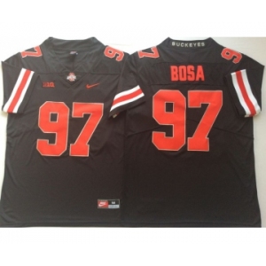 Ohio State Buckeyes #97 Joey Bosa Black Shadow Nike College Football Jersey