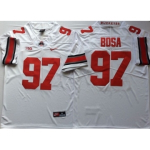 Ohio State Buckeyes #97 Joey Bosa White Nike College Football Jersey