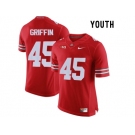 2016 Youth Ohio State Buckeyes Archie Griffin #45 College Football Limited Jersey - Scarlet