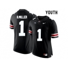 2016 Youth Ohio State Buckeyes Braxton Miller #1 College Football Limited Jersey - Black