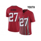 2016 Youth Ohio State Buckeyes Eddie George #27 College Football Alternate Elite Jersey - Scarlet