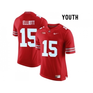 2016 Youth Ohio State Buckeyes Ezekiel Elliott #15 College Football Limited Jersey - Scarlet