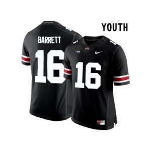 2016 Youth Ohio State Buckeyes J.T. Barrett #16 College Football Limited Jersey - Black