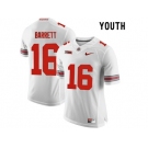 2016 Youth Ohio State Buckeyes J.T. Barrett #16 College Football Limited Jersey - White