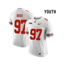 2016 Youth Ohio State Buckeyes Nick Bosa #97 College Football Limited Jersey - White