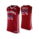 2016 US Flag Fashion 2016 Oklahoma Sooners Buddy Heild #24 Hype Elite College Basketball Jersey - Red