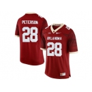 Men's Oklahoma Sooners Adrian Peterson #28 College Limited Football Jersey - Crimson