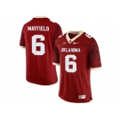 Men's Oklahoma Sooners Baker Mayfield #6 College Limited Football Jersey - Crimson