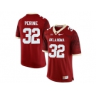 Men's Oklahoma Sooners Samaje Perine #32 College Limited Football Jersey - Crimson