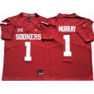 Oklahoma Sooners #1 Kyler Murray Red College Football Jersey