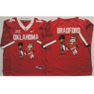 Oklahoma Sooners #14 Sam Bradford Red Player Fashion Stitched NCAA Jersey