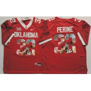 Oklahoma Sooners #32 Samaje Perine Red Player Fashion Stitched NCAA Jersey