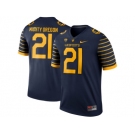 2016 Men's Oregon Ducks Spring Game Mighty Oregon #21 Webfoot 100th Rose Bowl Game Elite Jersey - Navy