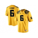 Men's Oregon Duck De'Anthony Thomas #6 College Football Limited Jersey - Yellow