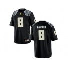 Men's Oregon Duck Marcus Mariota #8 College Football Limited Jerseys - Black