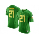 Men's Oregon Ducks Royce Freeman #21 College Football Limited Jersey - Apple Green