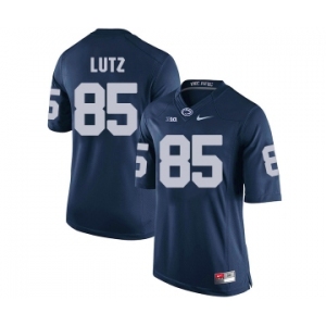 Men' Nike Penn State Nittany Lions #85 Isaac Lutz Blue Jersey