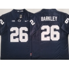 Men's Penn State Nittany Lions #26 Saquon Barkley Navy 2024 F.U.S.E. Stitched Jersey