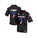 2016 US Flag Fashion-Men's South Carolina Gamecocks Jadeveon Clowney #7 College Football Jersey - Black