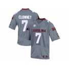 Men's South Carolina Gamecocks Jadeveon Clowney #7 College Football Jersey - Grey