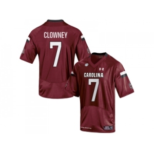 Men's South Carolina Gamecocks Jadeveon Clowney #7 College Football Jersey - Red