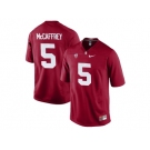 2016 Men's Stanford Cardinal Christian McCaffrey #5 College Football Jersey - Cardinal