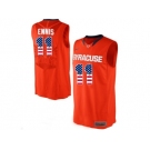 2016 US Flag Fashion Men's Syracuse Orange Tyler Ennis #11 College Authentic Basketball Jersey - Orange