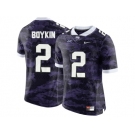 Men's TCU Horned Frogs Trevone Boykin #2 College Limited Football Jersey - Purple