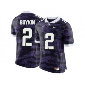 Men's TCU Horned Frogs Trevone Boykin #2 College Limited Football Jersey - Purple