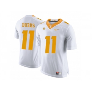 2016 Tennessee Volunteers Joshua Dobbs #11 College Football Limited Jersey - White