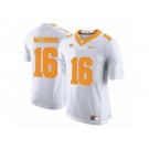 2016 Tennessee Volunteers Peyton Manning #16 College Football Limited Jersey - White