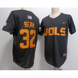 Men's Tennessee Volunteers #32 Drew Beam Black Pullover Cooperstown Stitched Nike Jersey