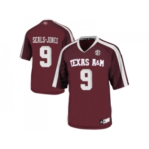 2016 Men'sTexas A&M Aggies Ricky Seals-Jones #9 College Football Authentic Jersey - Maroon