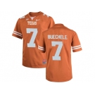 2016 Men's Texas Longhorns Shane Buechele #7 College Football Limited Jersey - Brunt Orange