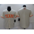 Men's Texas Longhorns Blank Cream Vapor Untouchable Stitched Jersey