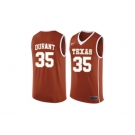 Men's Texas Longhorns Kevin Durant #35 College Basketball Jersey - Burnt Orange