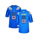 2016 US Flag Fashion Men's UCLA Bruins Troy Aikman #8 College Football Authentic Jerseys - Blue