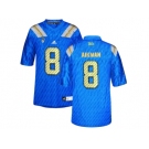 Men's UCLA Bruins Troy Aikman #8 College Football Authentic Jerseys - Blue