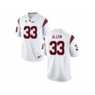 USC Trojans Marcus Allen #33 College Football Jersey - White