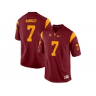 USC Trojans Matt Barkley #7 College Football Jersey - Red