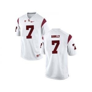 USC Trojans Matt Barkley #7 College Football Jersey - White
