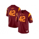 USC Trojans Ronnie Lott #42 College Football Jersey - Red