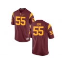 USC Trojans Seau #55 College Football Jersey - Red