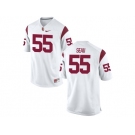 USC Trojans Seau #55 College Football Jersey - White