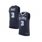 2017 Villanova Wildcats Josh Hart #3 College Basketball Jersey - Navy Blue