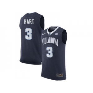 2017 Villanova Wildcats Josh Hart #3 College Basketball Jersey - Navy Blue