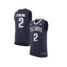 2017 Villanova Wildcats Kris Jenkins #2 College Basketball Jersey - Navy Blue